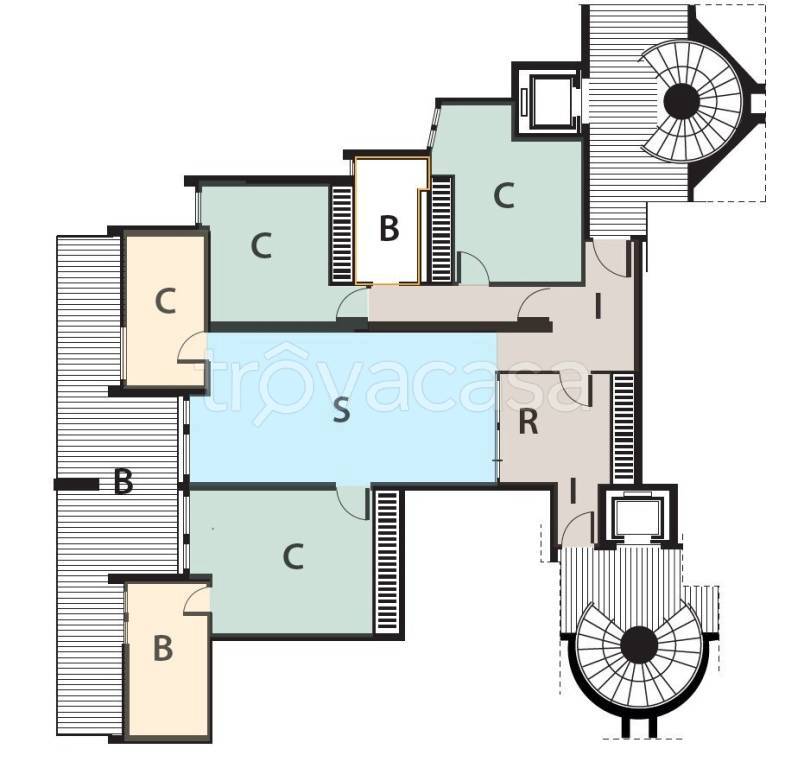 appartamento in vendita a Roma in zona Collatino