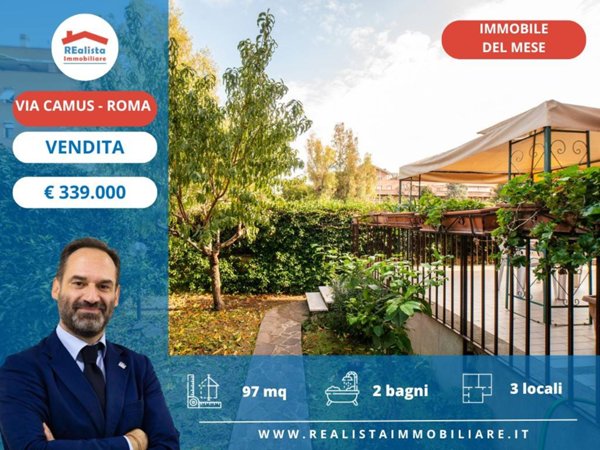 appartamento in vendita a Roma in zona Ostiense