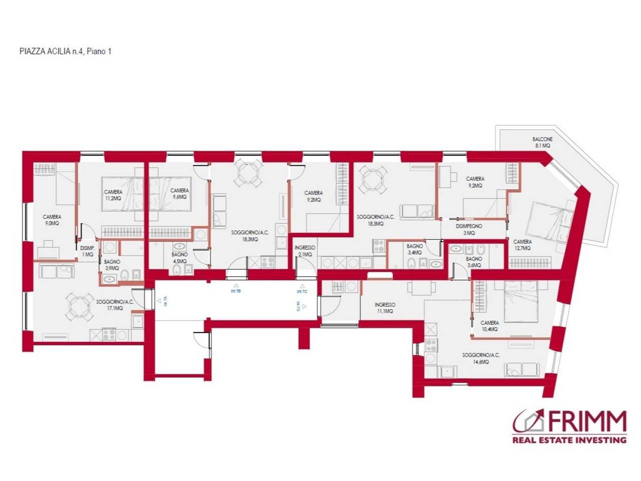 appartamento in vendita a Roma in zona Acilia