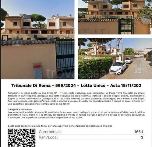 casa indipendente in vendita a Roma in zona Romanina