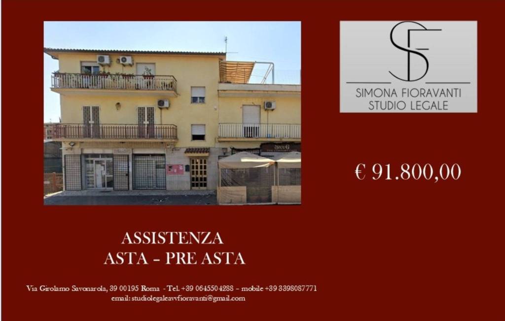 appartamento in vendita a Roma in zona Castelverde