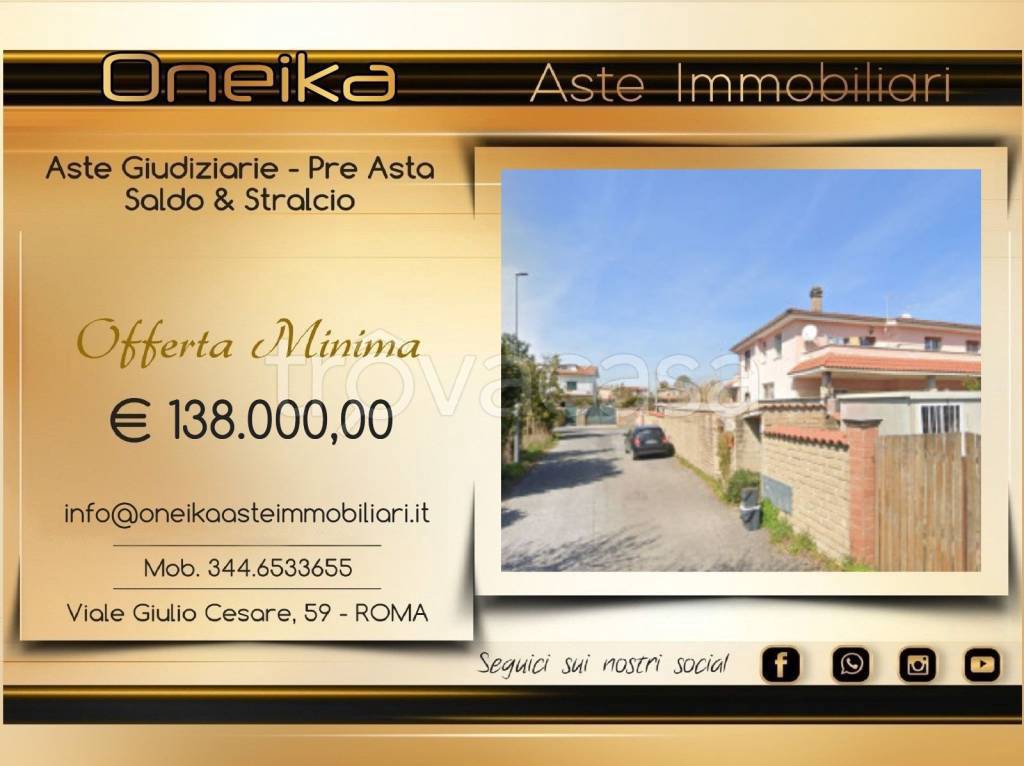 casa indipendente in vendita a Roma in zona Dragona/Bagnoletto