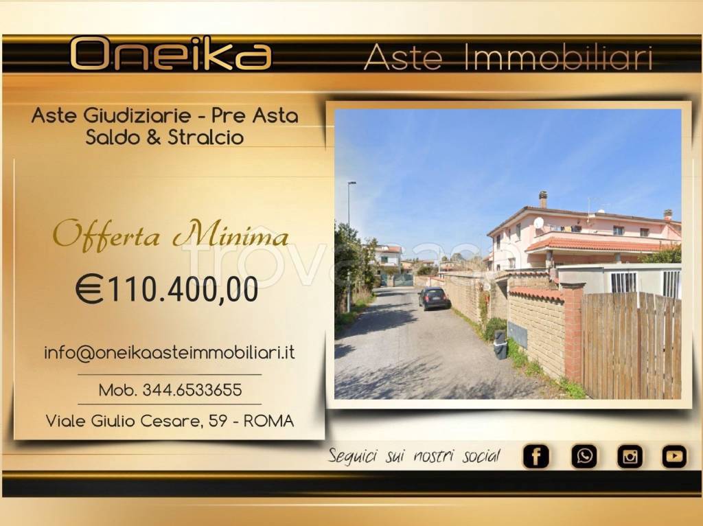 casa indipendente in vendita a Roma in zona Dragona/Bagnoletto