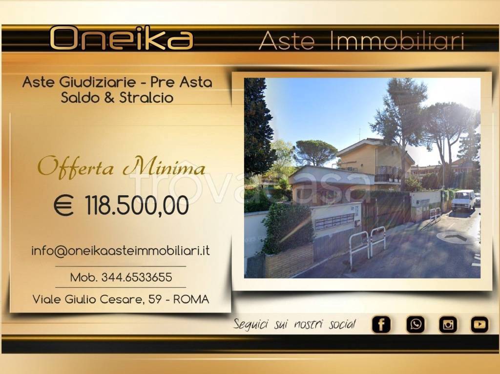 appartamento in vendita a Roma in zona Spinaceto