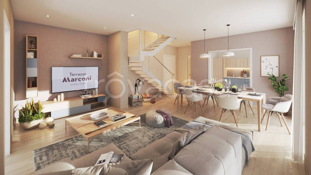 appartamento in vendita a Roma in zona Portuense