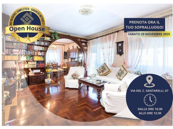 appartamento in vendita a Roma in zona Casal Morena