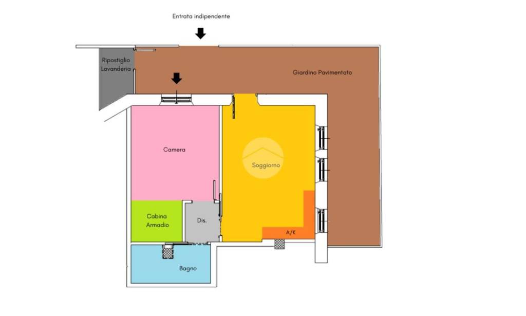 appartamento in vendita a Roma in zona San Saba - Ripa