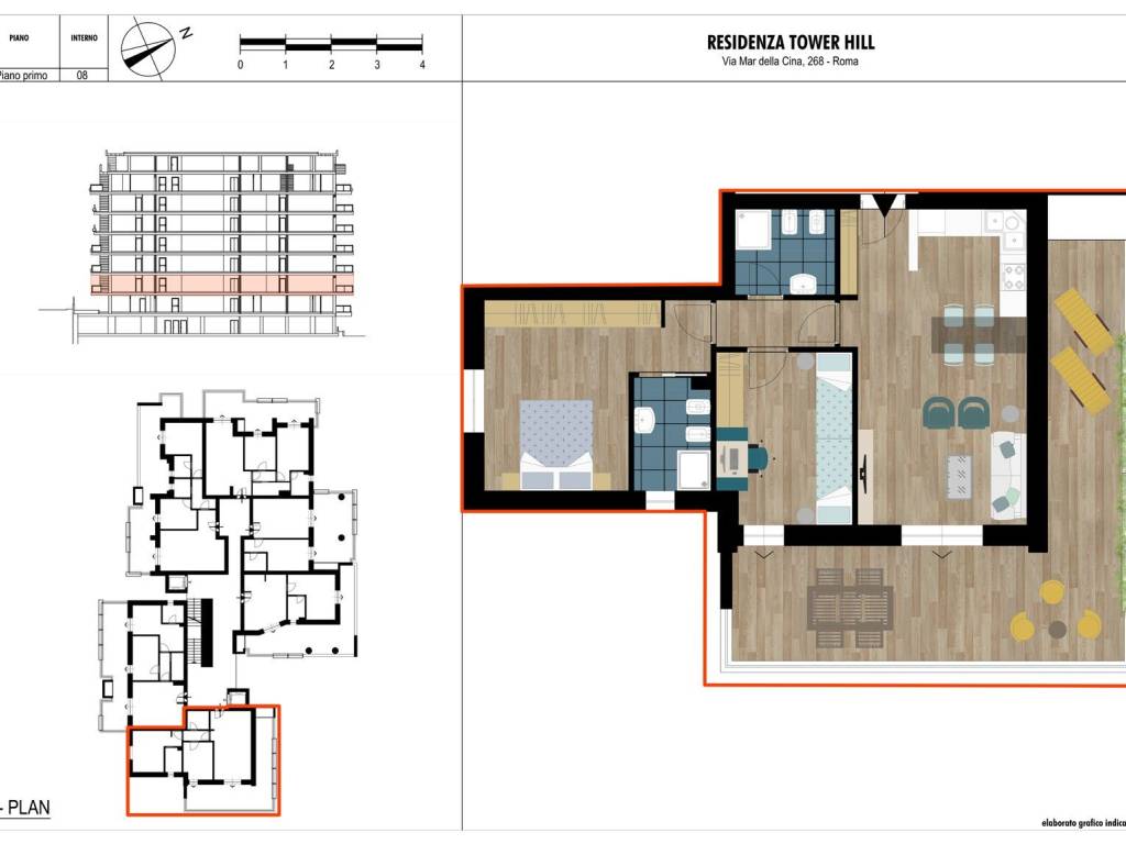 appartamento in vendita a Roma in zona Ardeatino