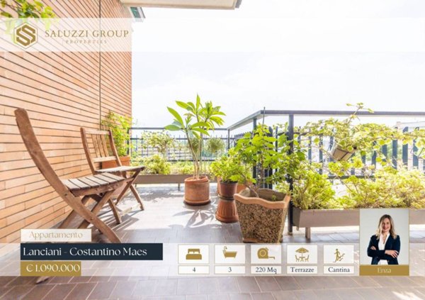 appartamento in vendita a Roma in zona Nomentano