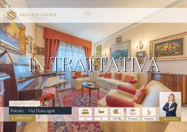 appartamento in vendita a Roma in zona Trieste