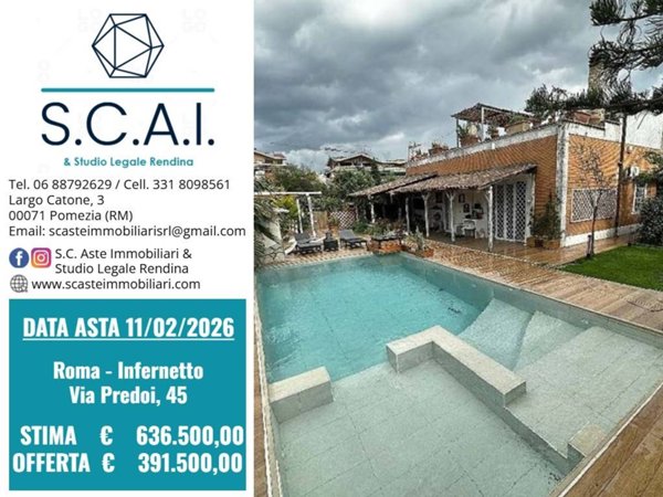 casa indipendente in vendita a Roma in zona Infernetto