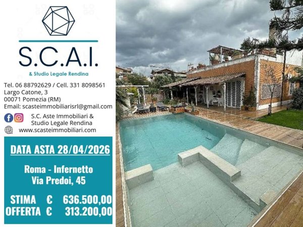 casa indipendente in vendita a Roma in zona Infernetto