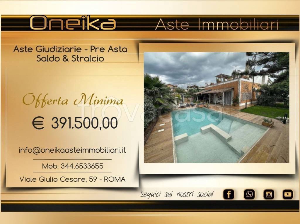 casa indipendente in vendita a Roma in zona Infernetto