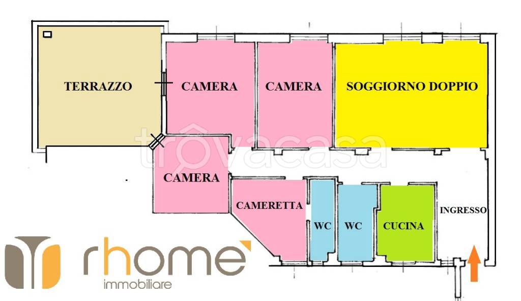 appartamento in vendita a Roma in zona Nomentano