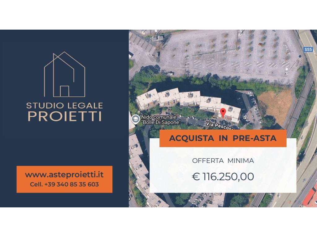 appartamento in vendita a Roma in zona Pietralata