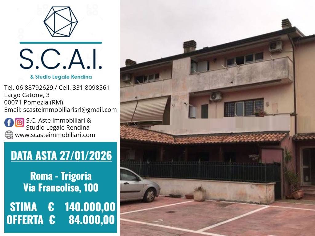 appartamento in vendita a Roma in zona Colle dei Pini