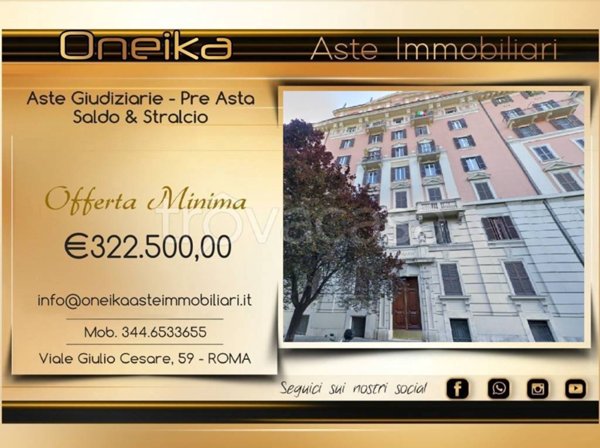 appartamento in vendita a Roma in zona Della Vittoria