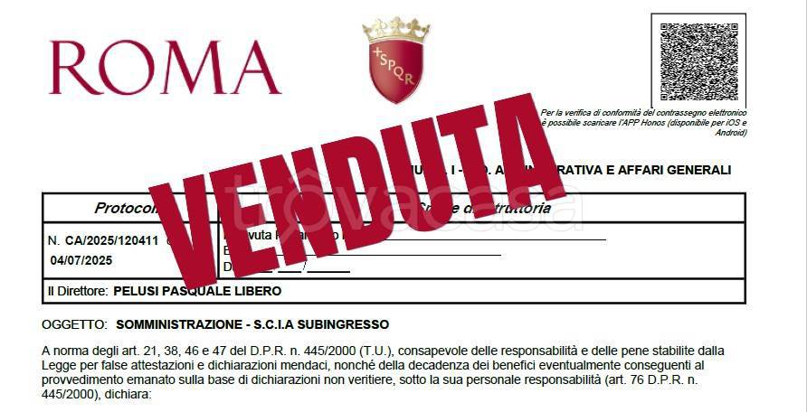 negozio in vendita a Roma in zona Rione Monti/Campitelli