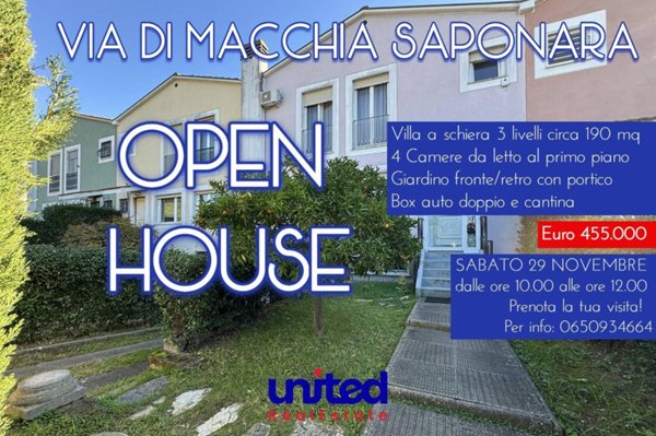 casa indipendente in vendita a Roma in zona Casal Palocco