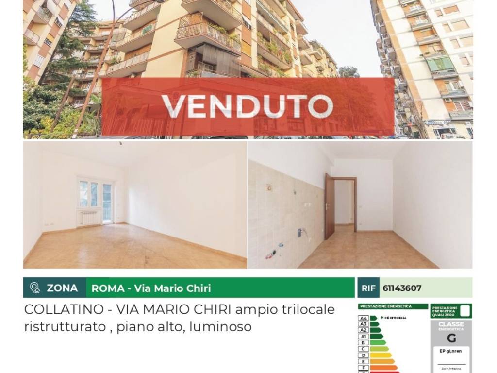 appartamento in vendita a Roma in zona Prenestino-Centocelle