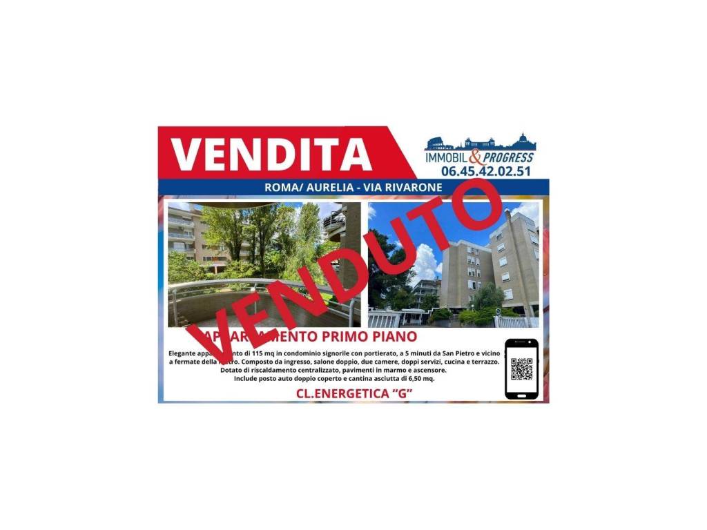 appartamento in vendita a Roma in zona Aurelio