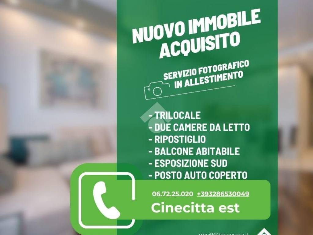 appartamento in vendita a Roma in zona Cinecittà