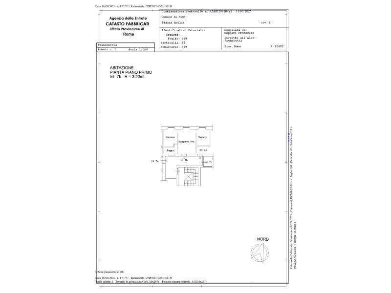 appartamento in vendita a Roma in zona Salario