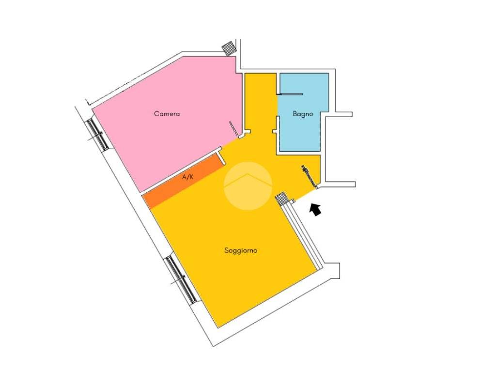 appartamento in vendita a Roma in zona San Saba - Ripa