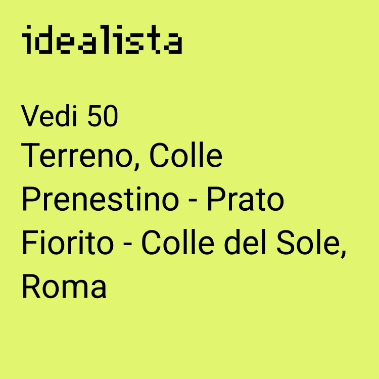 terreno edificabile in vendita a Roma in zona Torre Gaia