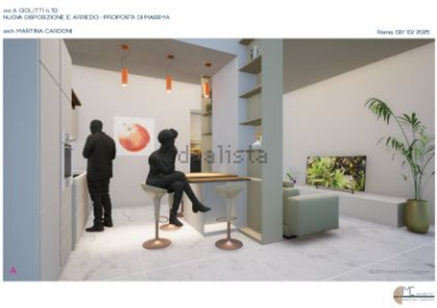 appartamento in vendita a Roma in zona Esquilino