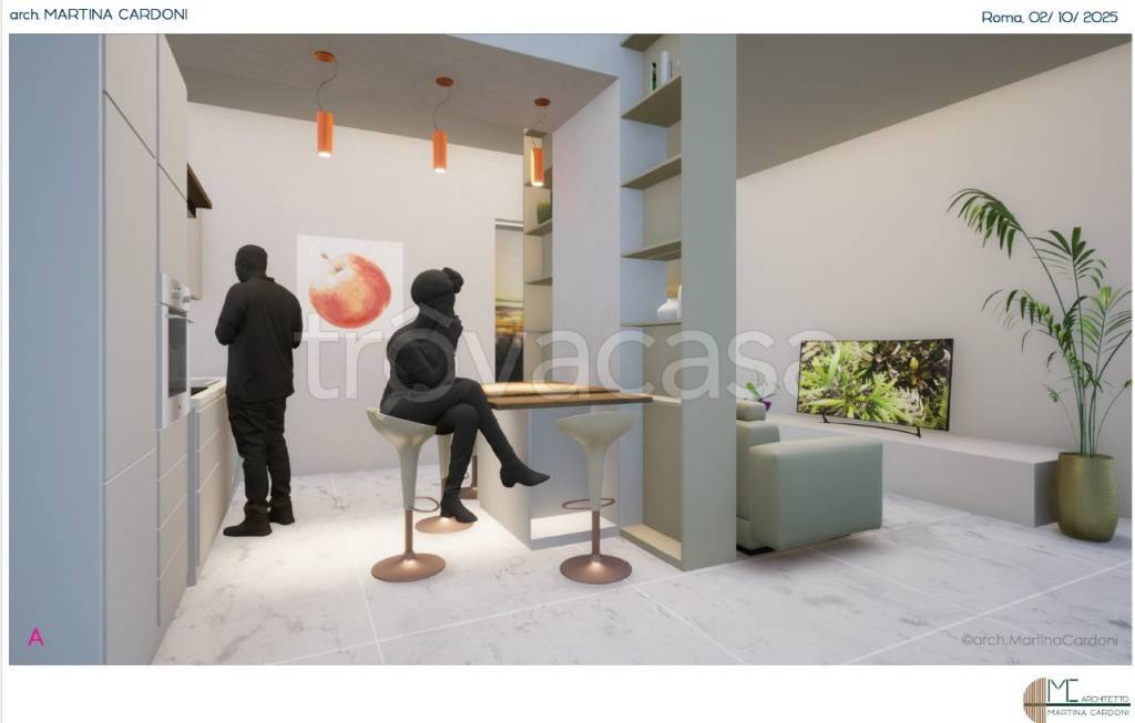 appartamento in vendita a Roma in zona Esquilino