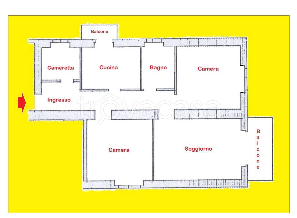 appartamento in vendita a Roma in zona Alessandrino