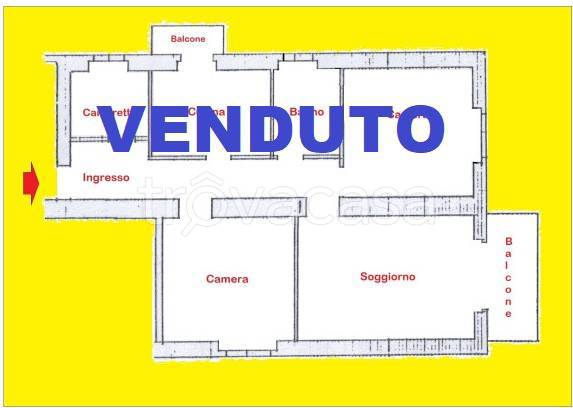 appartamento in vendita a Roma in zona Alessandrino