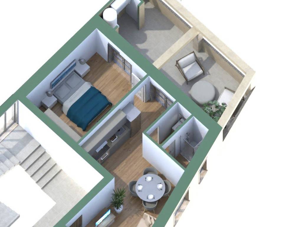 appartamento in vendita a Roma in zona Prenestino-Centocelle