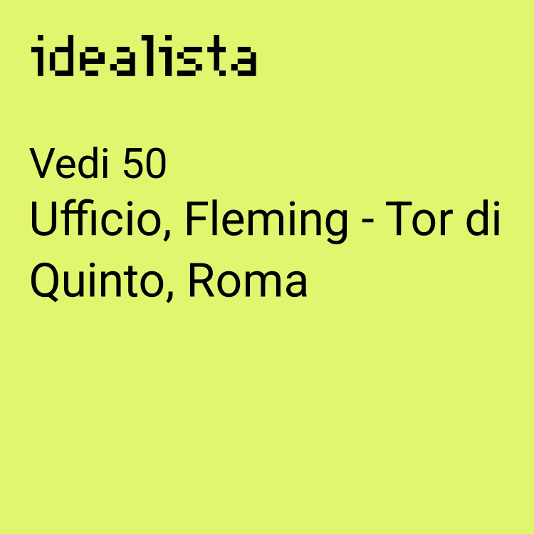 ufficio in vendita a Roma in zona Tor di Quinto