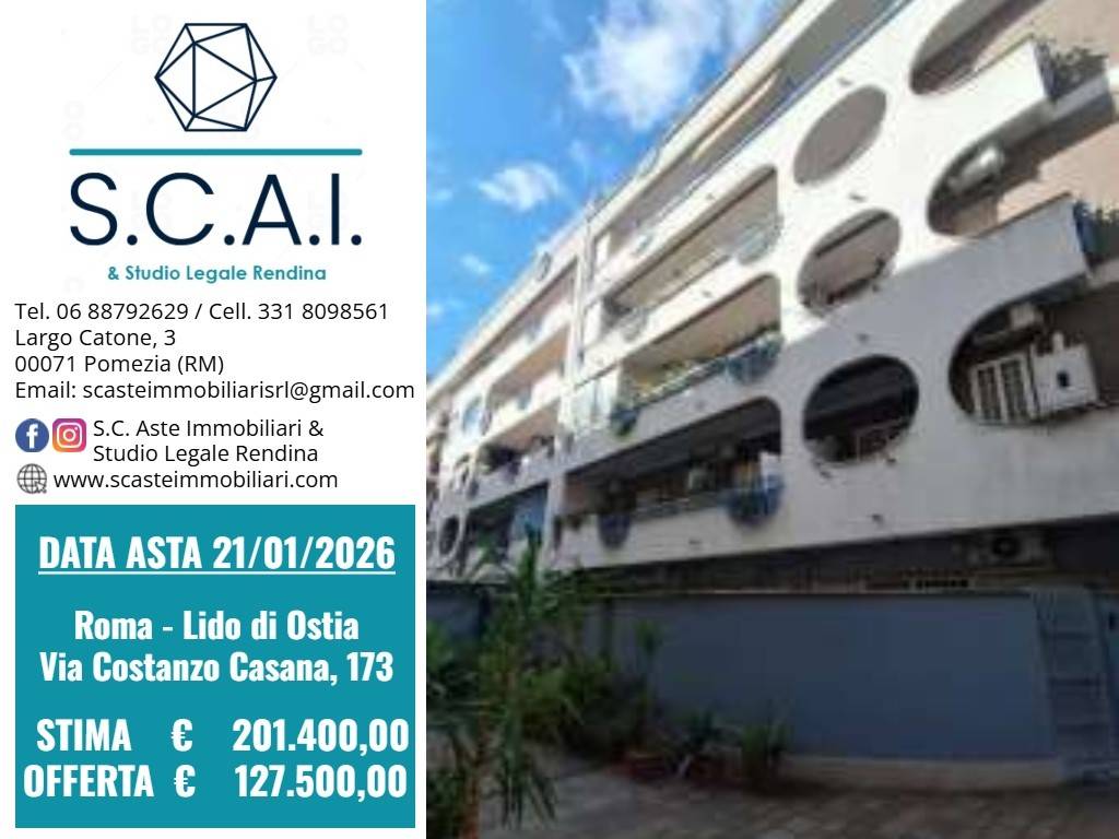 appartamento in vendita a Roma in zona Ostia