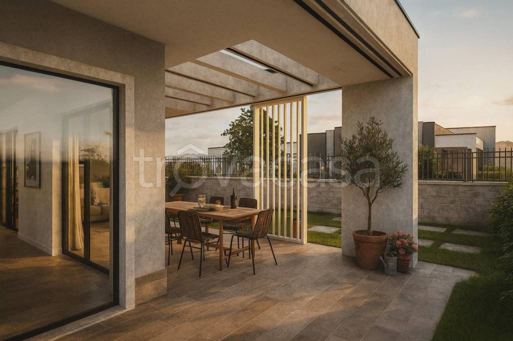 casa indipendente in vendita a Roma in zona Finocchio