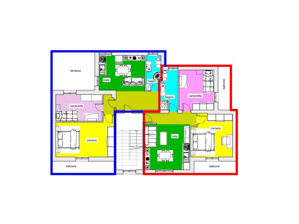 appartamento in vendita a Roma in zona Olgiata