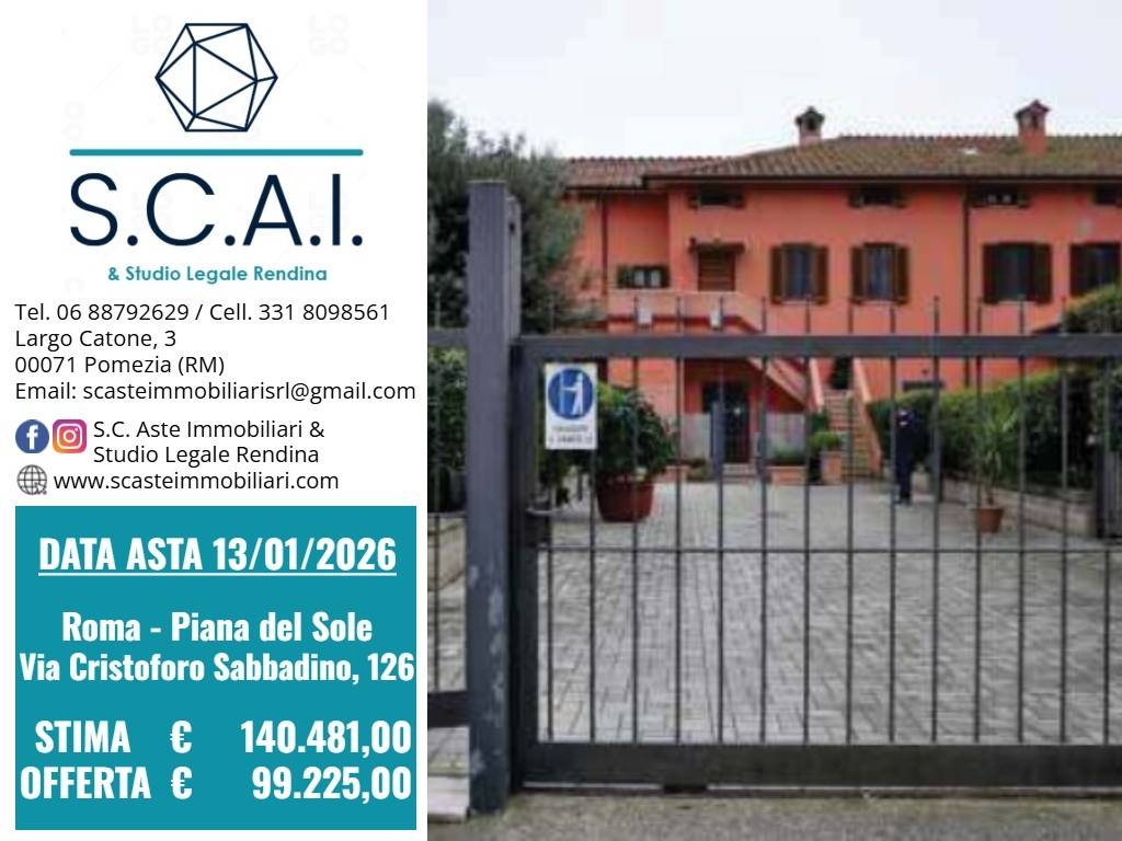 appartamento in vendita a Roma in zona Piana del Sole
