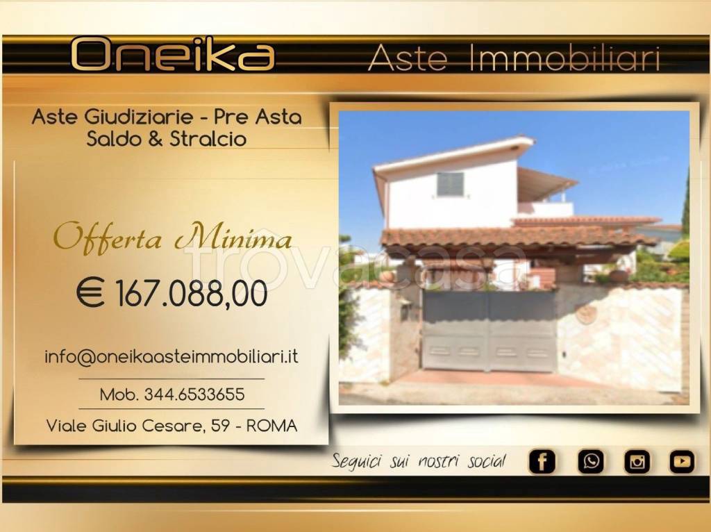 appartamento in vendita a Roma in zona Dragona/Bagnoletto