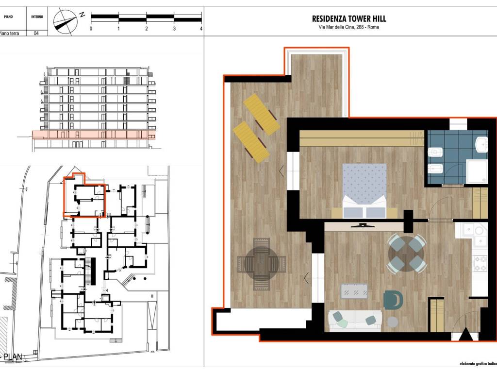 appartamento in vendita a Roma in zona Torrino