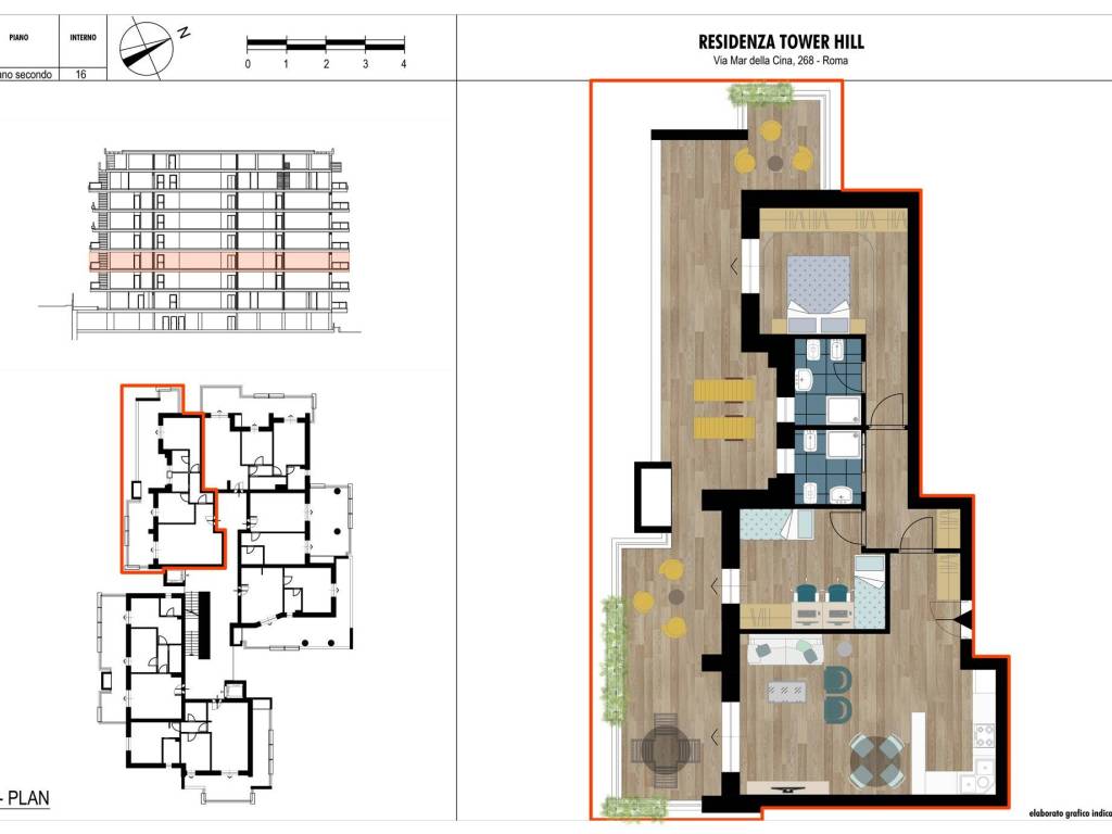 appartamento in vendita a Roma in zona Torrino