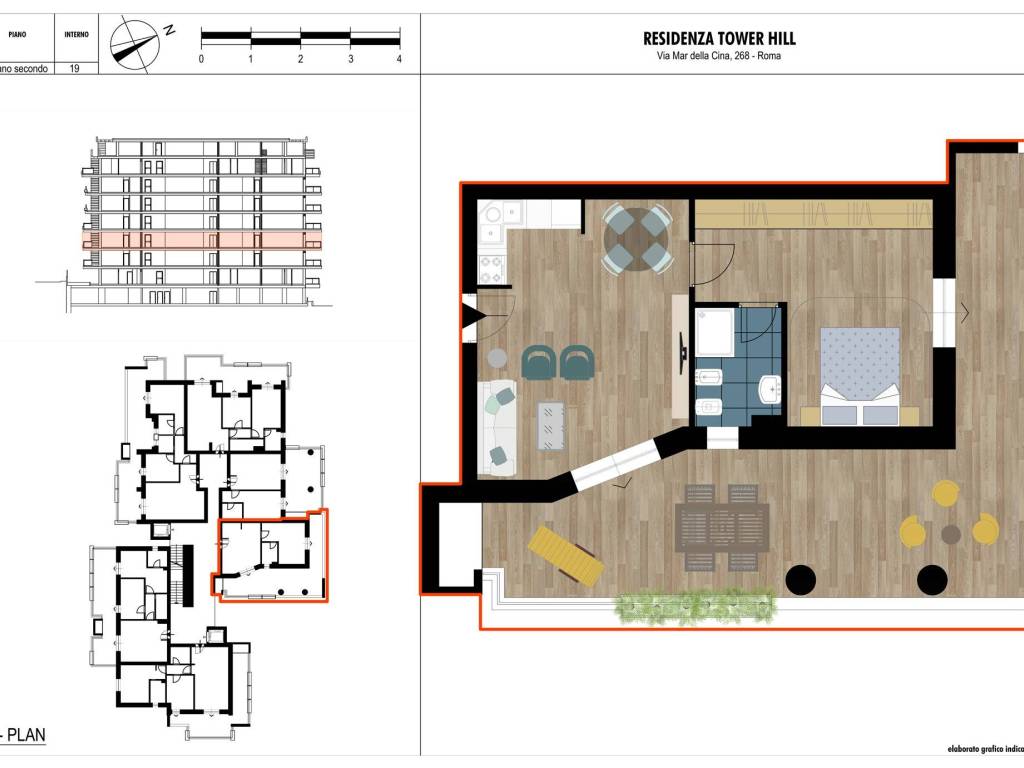 appartamento in vendita a Roma in zona Torrino