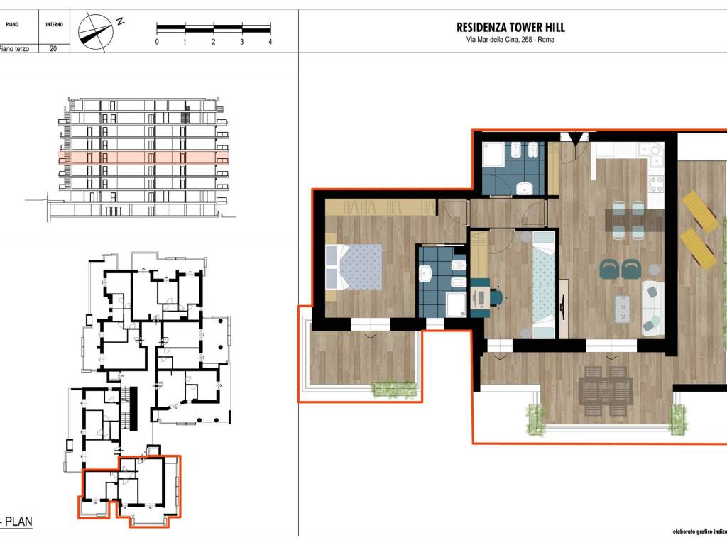 appartamento in vendita a Roma in zona Torrino