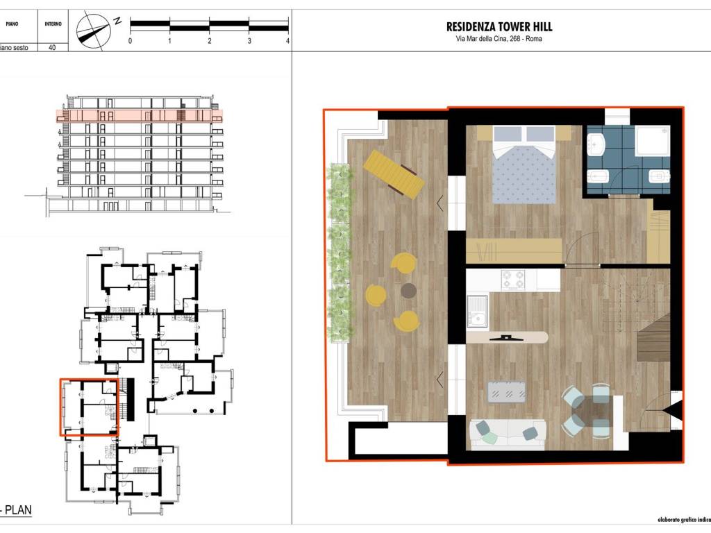 appartamento in vendita a Roma in zona Torrino