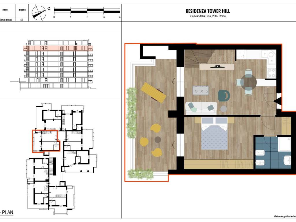 appartamento in vendita a Roma in zona Torrino