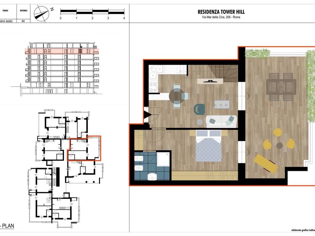 appartamento in vendita a Roma in zona Torrino