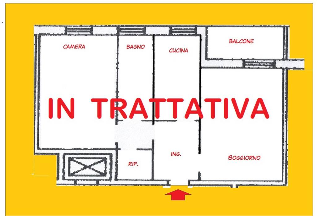 appartamento in vendita a Roma in zona Prenestino-Labicano