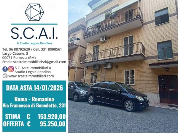 appartamento in vendita a Roma in zona Romanina