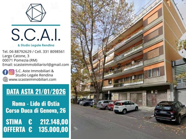 appartamento in vendita a Roma in zona Ostia